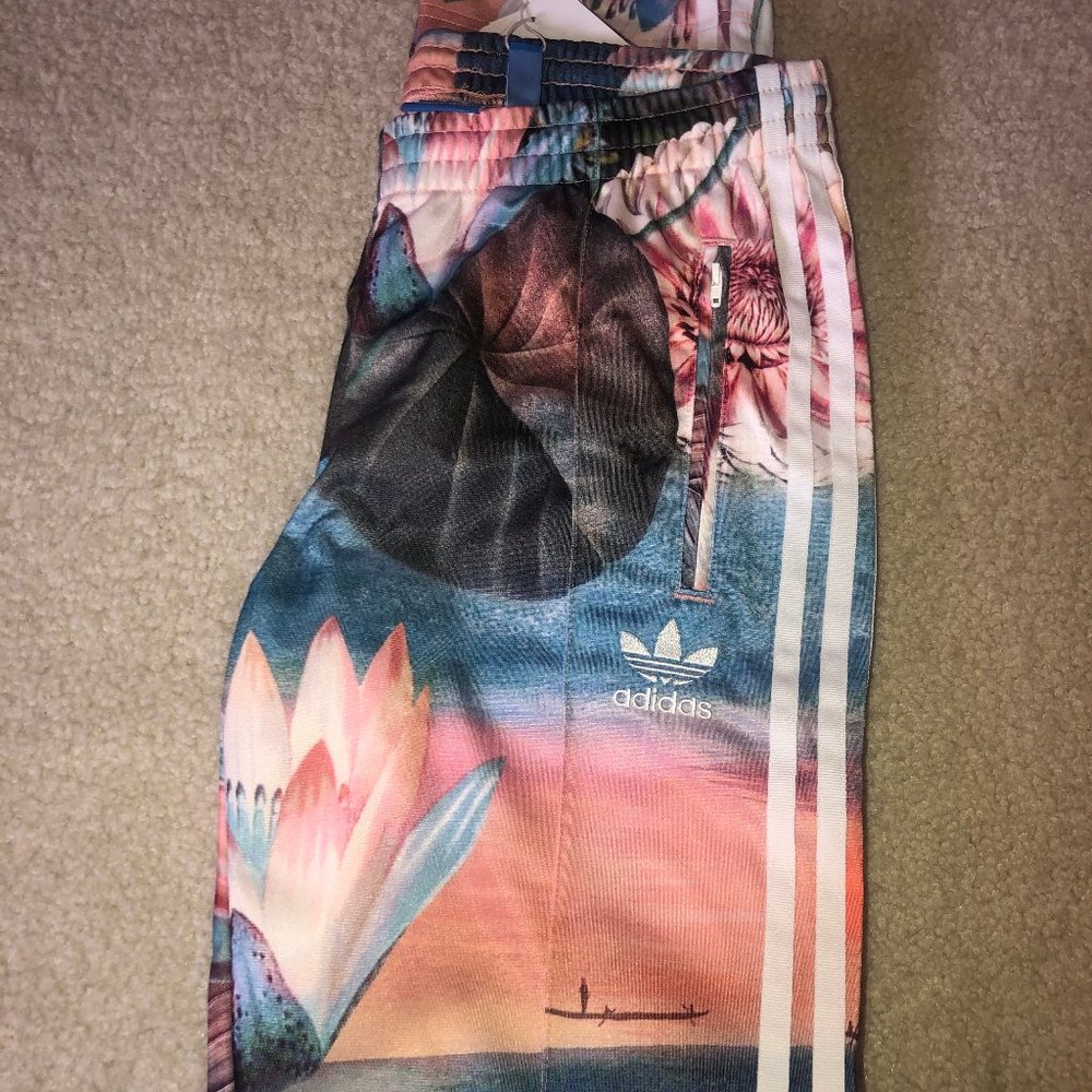 Adidas, Sweats, Curso, Floral, Trackpants